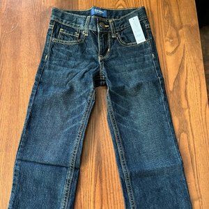 Old Navy Boys' Jeans, Straight Basic in Astro Wash, 5 Regular, NWT